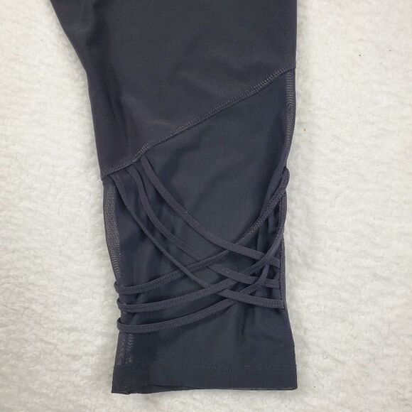Cali Active Wear Criss Cross Leggings Black Size XL - Picture 6 of 11